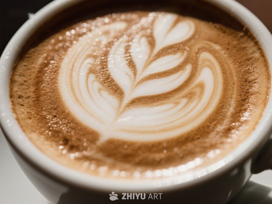 精美咖啡拉花艺术 507