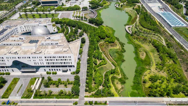 湖北襄阳城市风光旅游景区航拍摄影图 