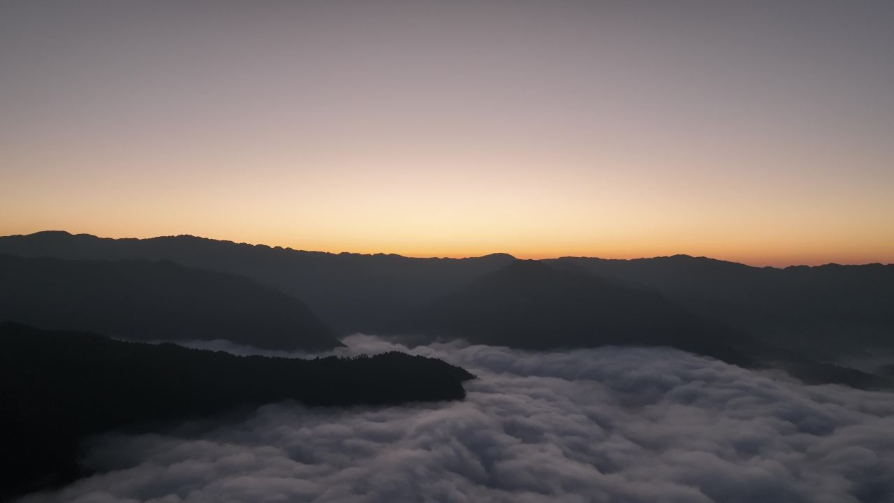 4K航拍桂林龙脊梯田风光 15