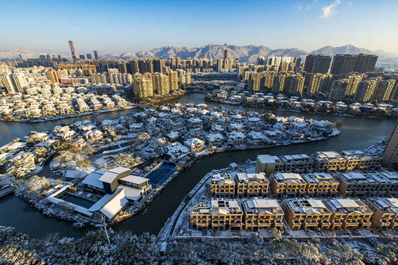 温州新城雪景 8