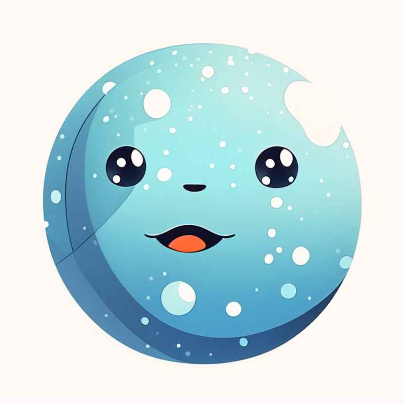 可爱动漫圆形星球 5