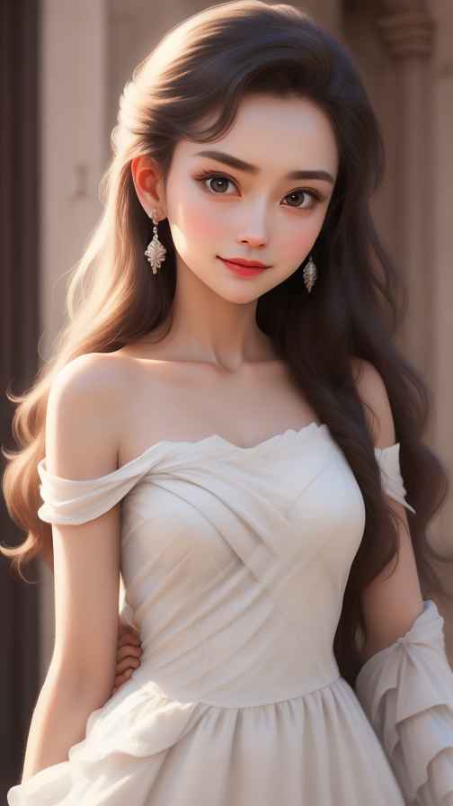 吊带美女