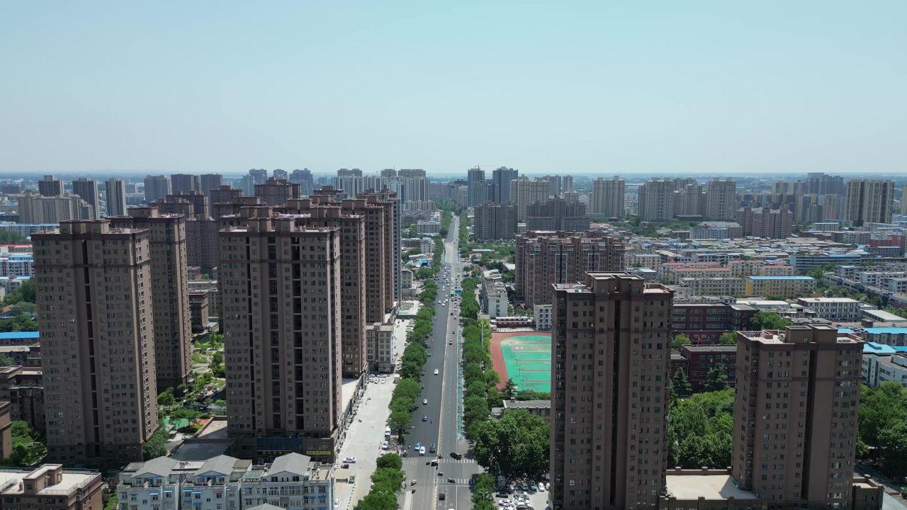 航拍许昌风光许昌建设