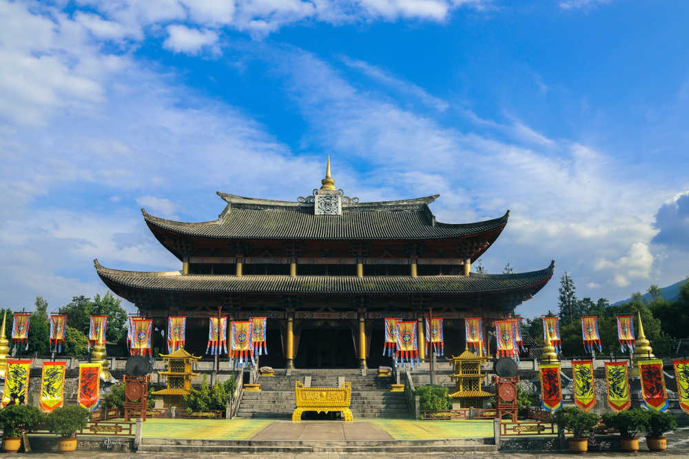 天龙八部影视城建筑