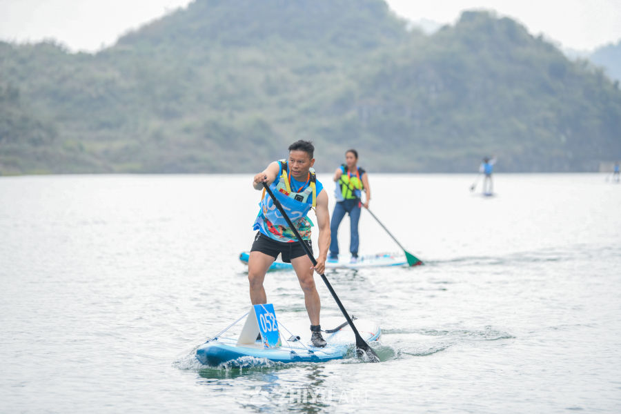 山水间桨板比赛 水上桨板运动 13