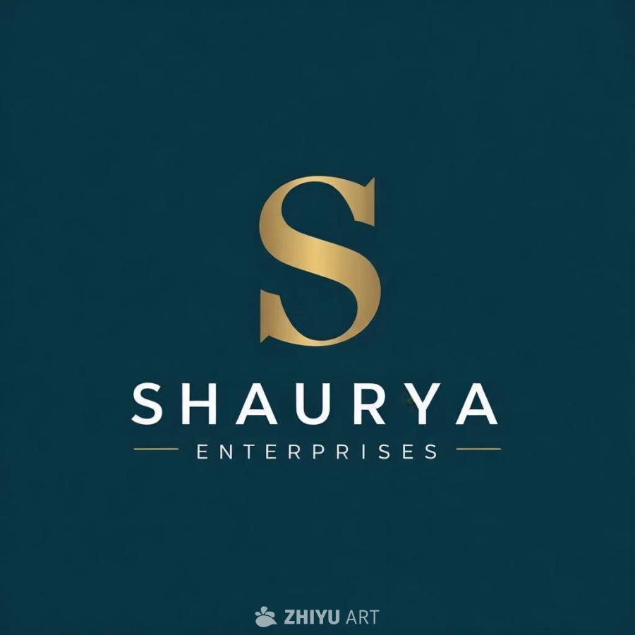 深蓝色背景上，金色的“S”字母位于顶部。“SHAU
