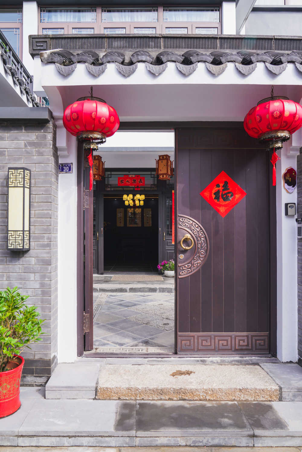 农房翻建美丽庭院