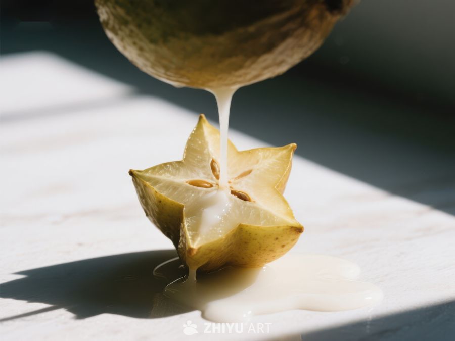 星果切片与液体倾泻的瞬间 712