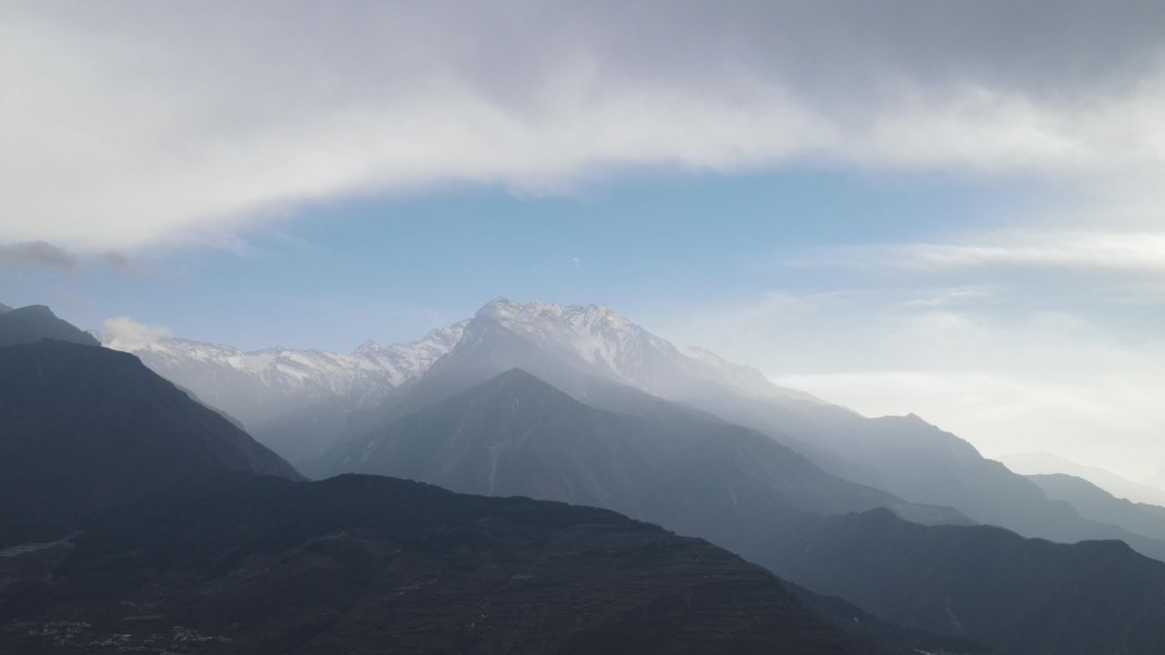 茂县九鼎山雪山 3
