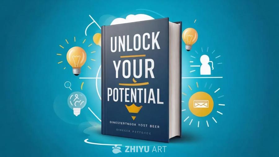 蓝色背景上有一本书的封面，书名为“UNLOCK Y
