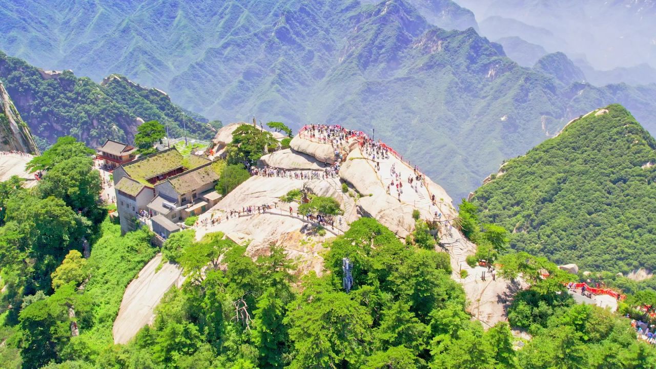 华山航拍