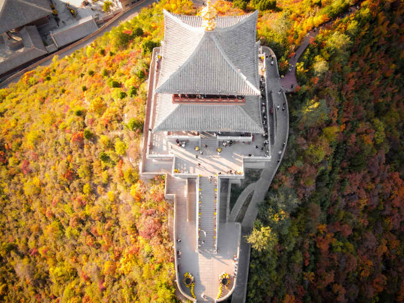 太原太山秋