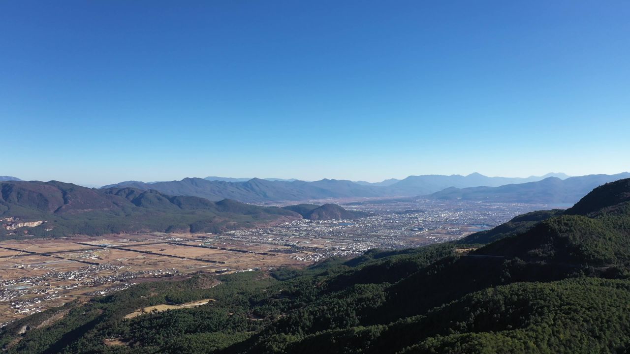 远眺建筑