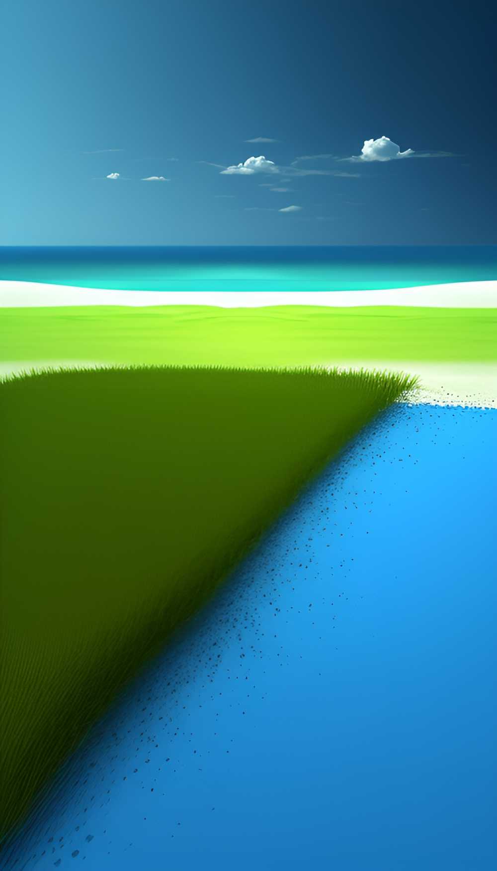 绿色夏季凉快背景图