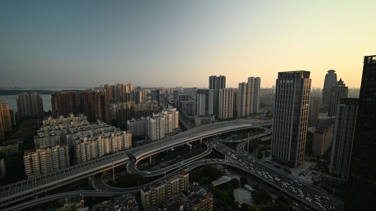 武汉尤李立交延时摄影