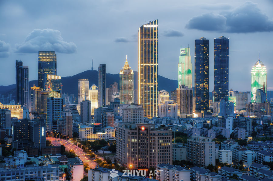 璀璨都市夜景