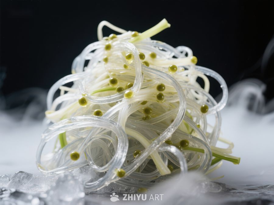冰镇透明面条与豆芽 43