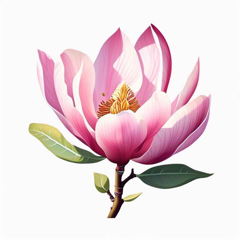 超美的玉兰花元素 6