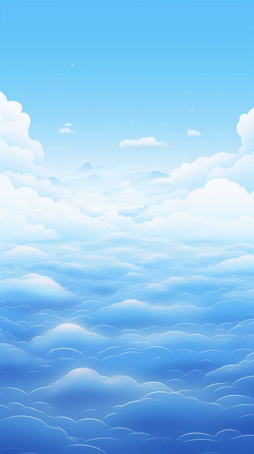 浅蓝色唯美背景