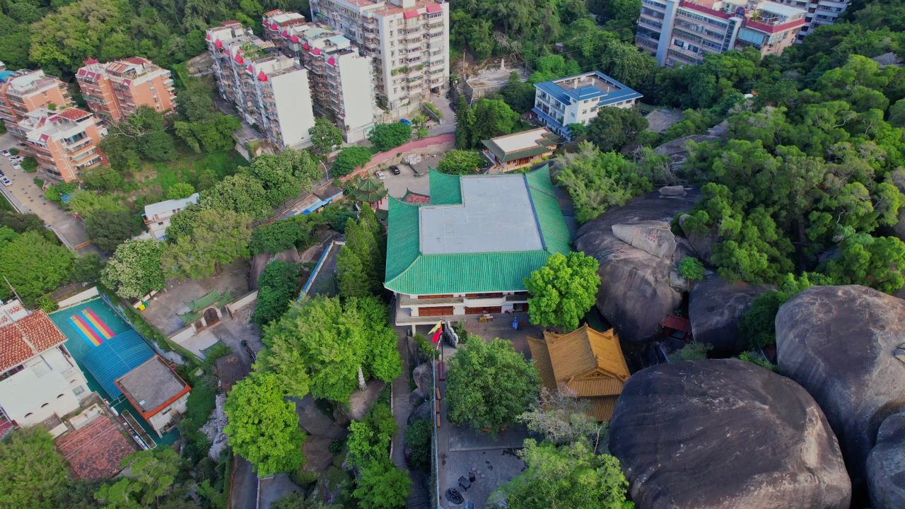 航拍厦门虎溪禅寺 3