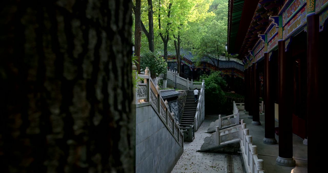 湖南长沙松柏寺古典建筑之美实拍视频
