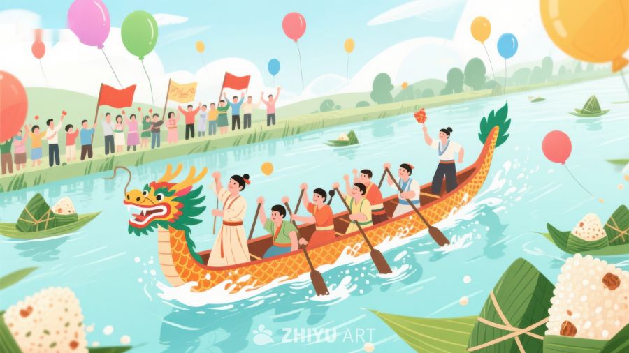 龙舟竞渡，粽香四溢 292