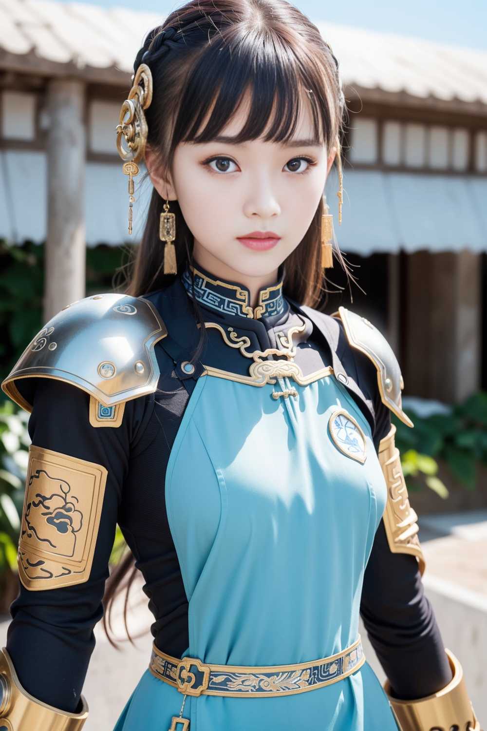 铠甲美女