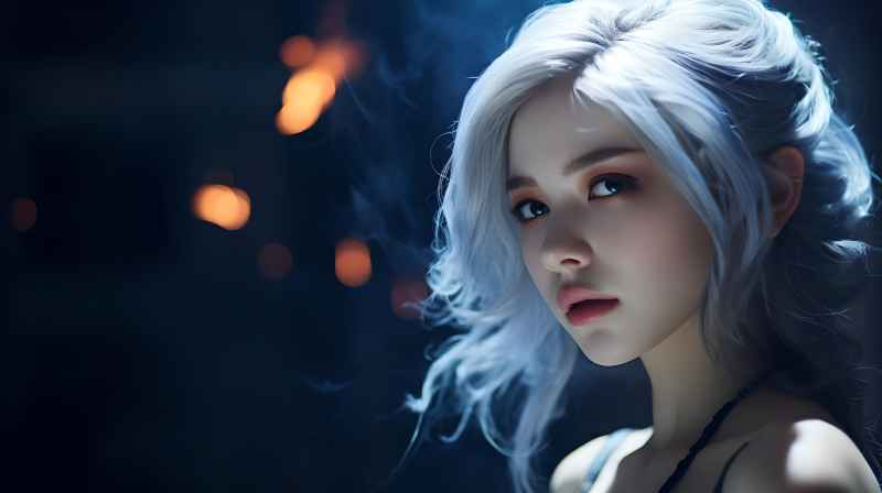 特写美女电影感 5