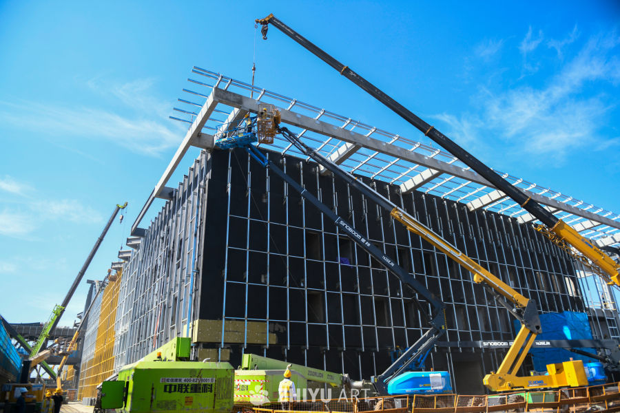 建筑工地建设  重大项目建设施工 2
