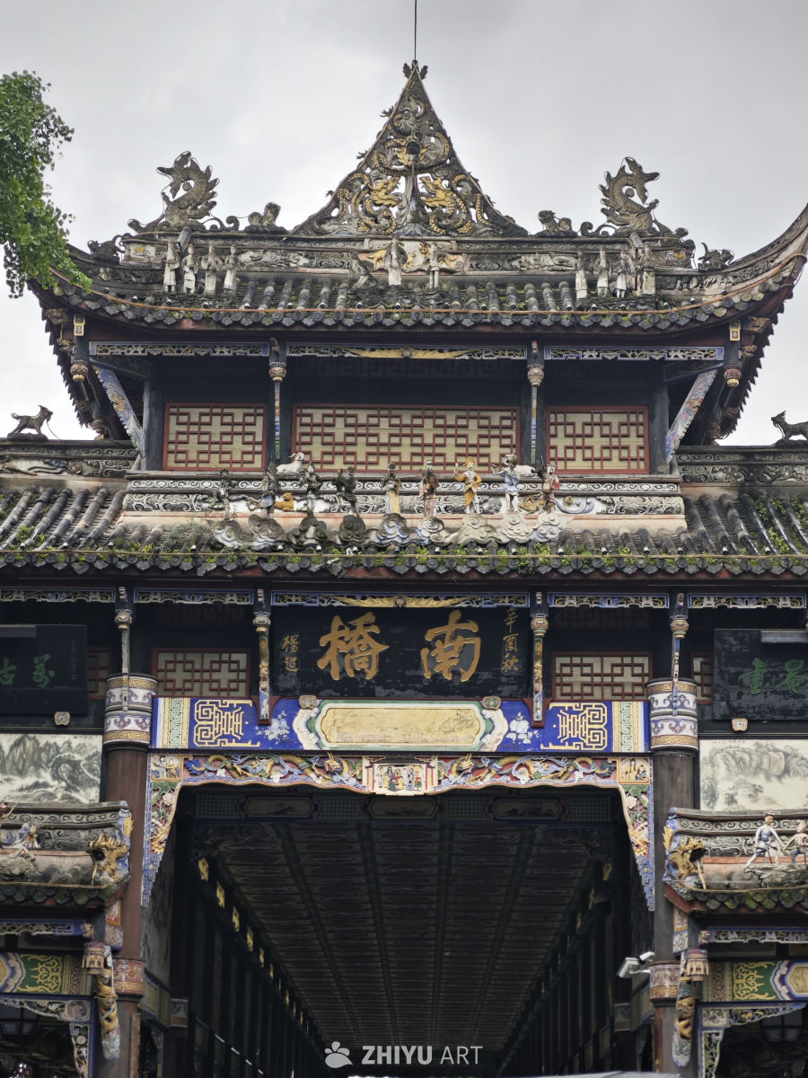 都江堰南桥蓝眼泪 4