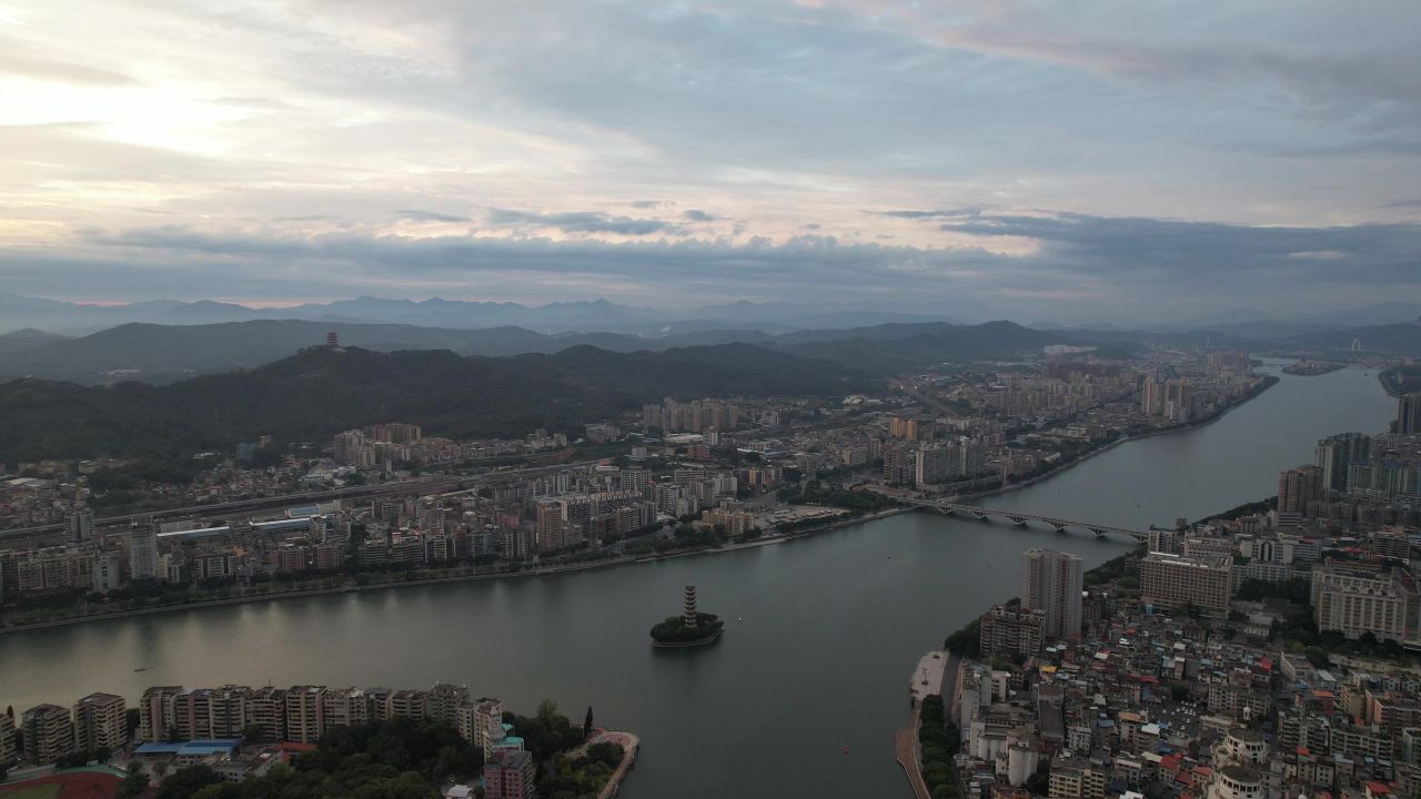 航拍广东韶关