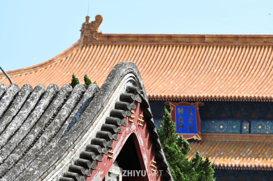 故宫神武门一角