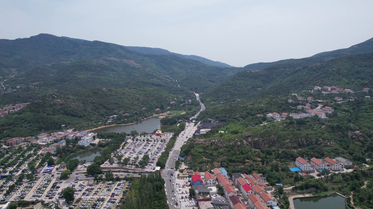 江苏连云港花果山5A景区航拍