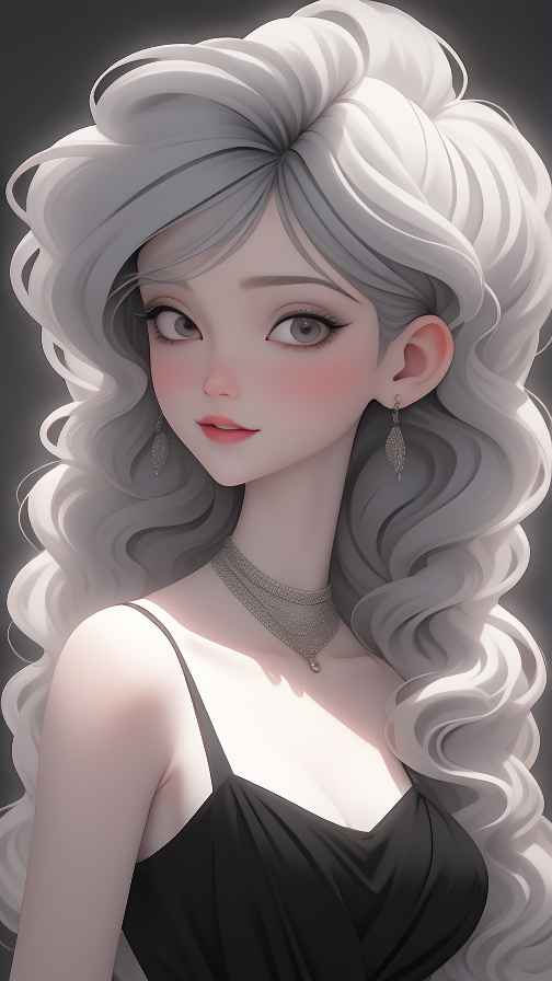 女神头像背景