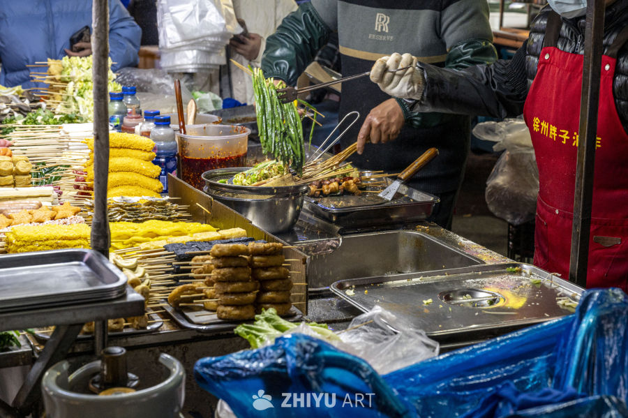 街头小吃人间烟火深夜食堂 30