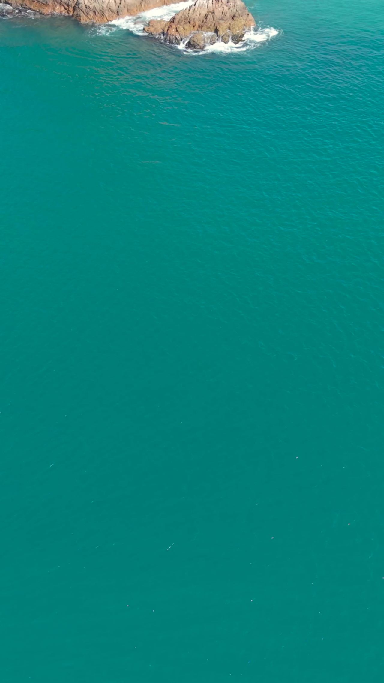 深圳盐田海滨栈道背仔角灯塔航拍合集竖屏2